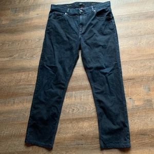 Men's Alberto Modern Fit Stone Dark Stretch Jeans 36 x 30